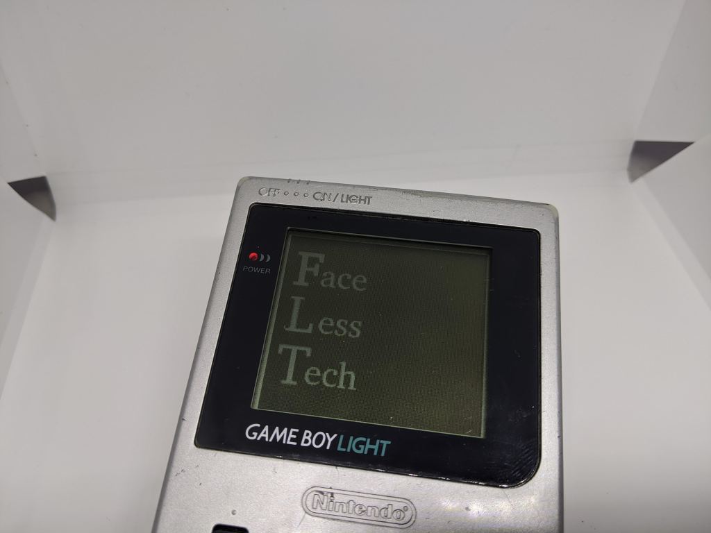 Super simple way to display your logo on a Gameboy